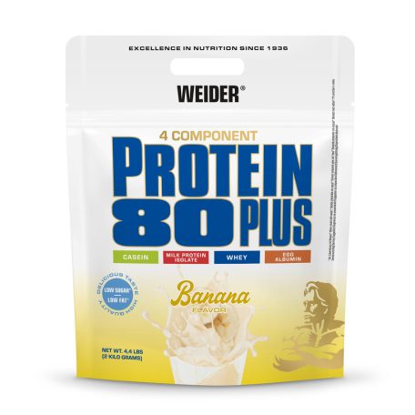 Weider Protein 80 Plus 2 kg fehérjepor - banán
